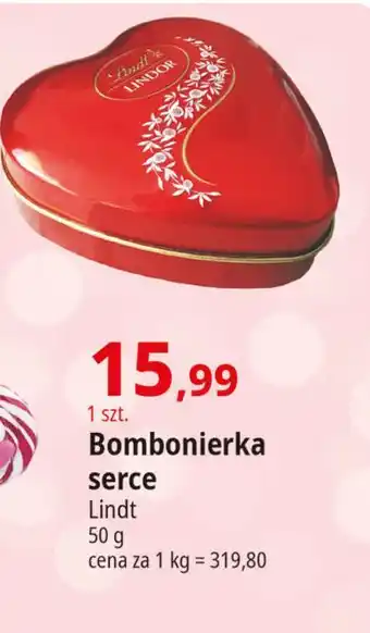 E.Leclerc Bombonierka serce Lindt Lindor oferta