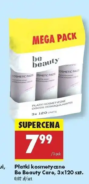 Biedronka Płatki kosmetyczne soft touch Be Beauty oferta