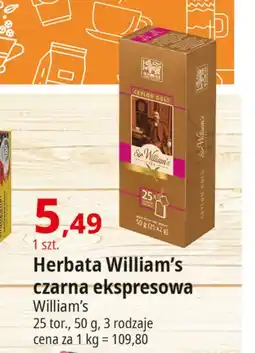 E.Leclerc Herbata ceylon gold Sir William's Tea oferta