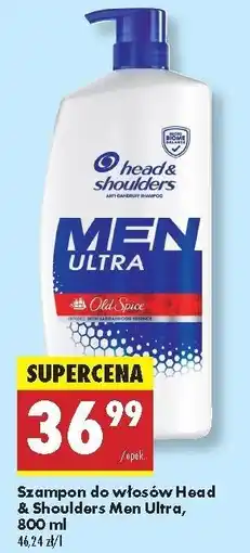 Biedronka Szampon do włosów men ultra old spice Head&Shoulders oferta