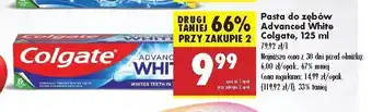 Biedronka Pasta do zębów Colgate Advanced White oferta