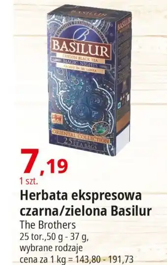 E.Leclerc Herbata sencha green Basilur oferta