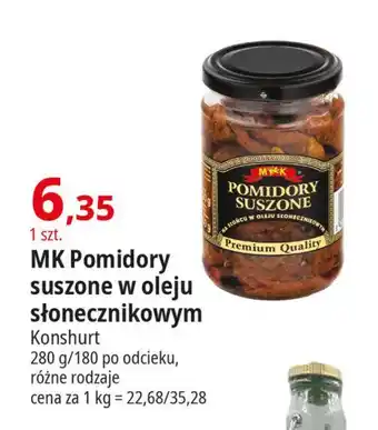 E.Leclerc Pomidory suszone w oleju słonecznikowym M&K oferta