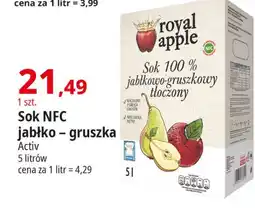 E.Leclerc Sok jabłko-gruszka Royal Apple oferta