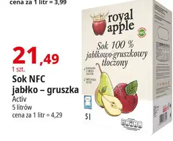 E.Leclerc Sok jabłko-gruszka Royal Apple oferta