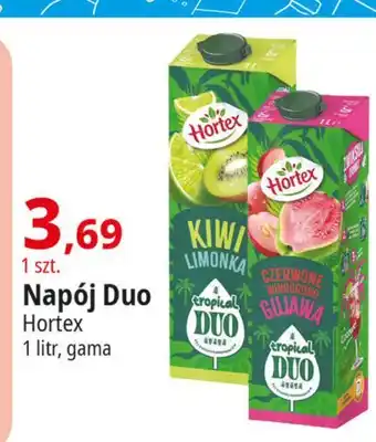 E.Leclerc Napój czerwone winogrono-gujawa Hortex Tropical Duo oferta