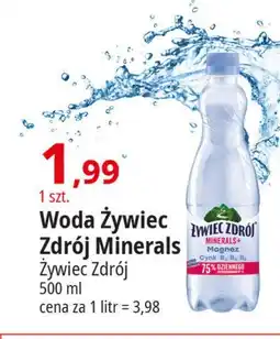 E.Leclerc Woda lekko gazowana Żywiec Zdrój Minerals+ oferta