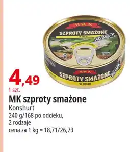 E.Leclerc Szproty smażone w oleju M&K oferta