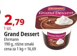 E.Leclerc Deser cocoa Ehrmann Grand Dessert oferta