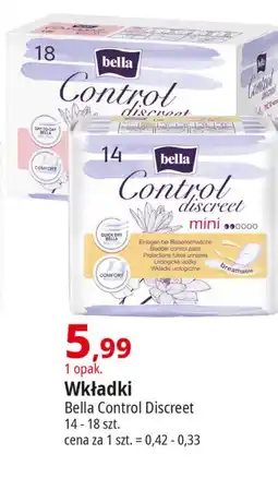 E.Leclerc Wkładki urologiczne micro Bella Control Discreet oferta