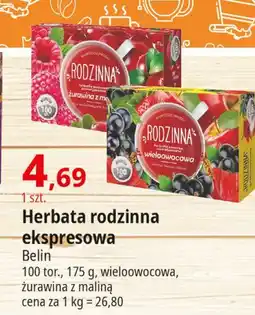 E.Leclerc Herbata ekspresowa wieloowocowa Belin Rodzinna oferta