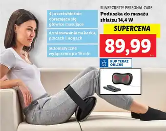 Lidl Poduszka do masażu shiatsu oferta