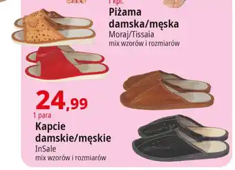 E.Leclerc Kapcie męskie 36-46 Insale oferta