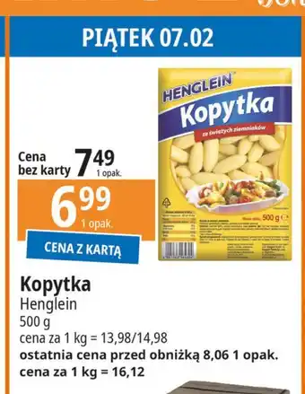 E.Leclerc Kopytka Henglein oferta