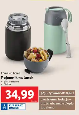 Lidl LIVARNO home Pojemnik na lunch oferta