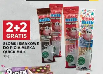 Stokrotka Optima Słomki smakowe do picia mleka Quick Milk oferta