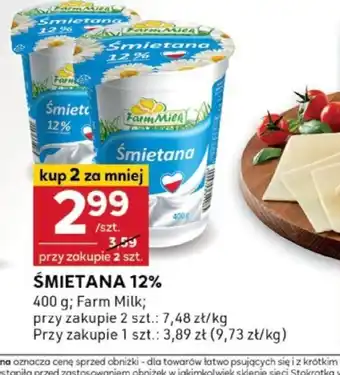 Stokrotka Optima Smietana 12% oferta