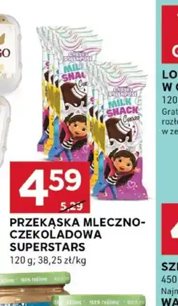 Stokrotka Optima Przekąska mleczno-czekoladowa Superstars oferta