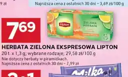 Stokrotka Optima Herbata zielona ekspresowa Lipton oferta