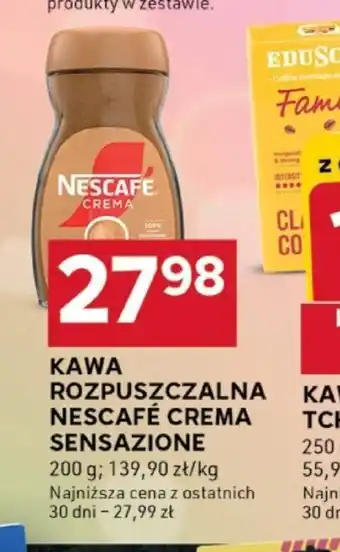 Stokrotka Optima Kawa rozpuszczalna Nescafé Crema Sensazione oferta