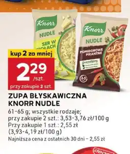 Stokrotka Optima Zupa błyskawiczna Knorr Nudle oferta