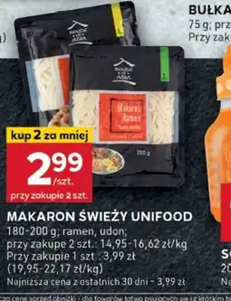 Stokrotka Optima Makaron świeży Unifood oferta