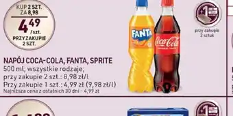 Stokrotka Optima Napój Coca-Cola, Fanta, Sprite oferta