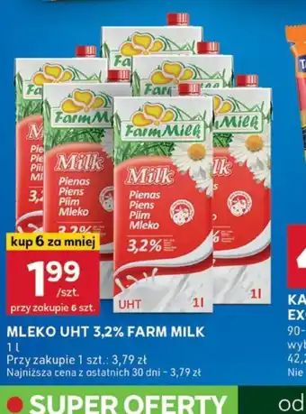 Stokrotka Optima Mleko UHT 3,2% Farm Milk oferta