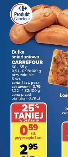 Carrefour Bułka śniadaniowa Carrefour oferta