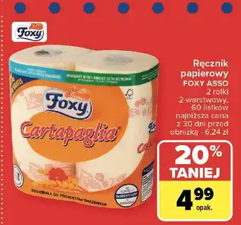 Carrefour Ręcznik kuchenny Foxy Cartapaglia oferta