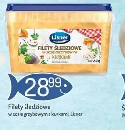 Avita Filety śledziowe w sosie grzybowym z kurkami Lisner oferta