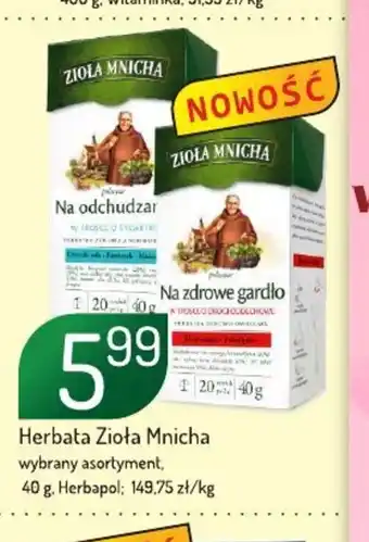 Avita Herbata zioła mnicha oferta