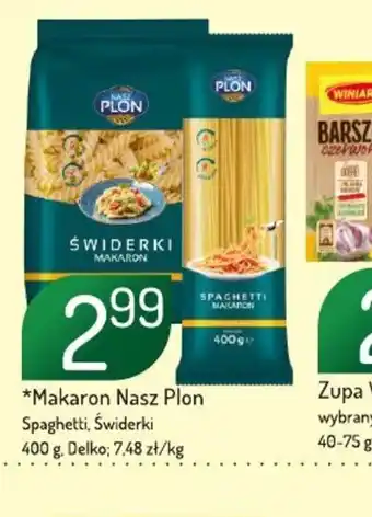 Avita Makaron Nasz Płon Spaghetti Swiderki oferta