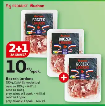 Auchan Boczek lardons Auchan oferta