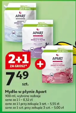 Auchan Mydło w płynie nawilżenie Apart Creamy Care oferta