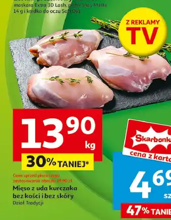 Auchan Mięso z uda kurczaka bez kości oferta