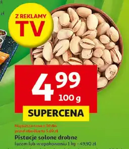 Auchan Pistacje solone oferta