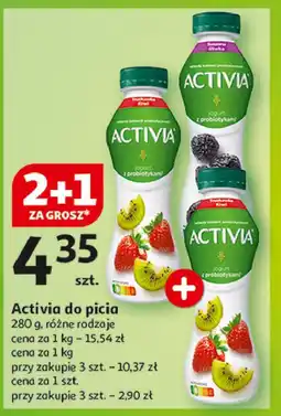 Auchan Jogurt suszona śliwka Danone Activia oferta