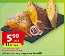 Auchan Halibut wędzony na gorąco oferta