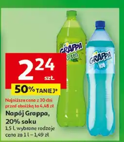 Auchan Napój ice Grappa oferta