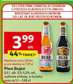 Auchan Piwo Bojan Muscovado oferta