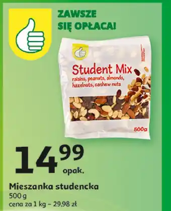 Auchan Mieszanka studencka Podniesiony Kciuk oferta