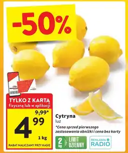 Intermarche Cytryny oferta