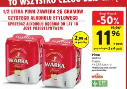 Intermarche Piwo Warka oferta