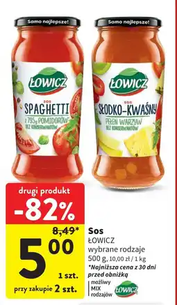 Intermarche Sos słodko-kwaśny Łowicz oferta