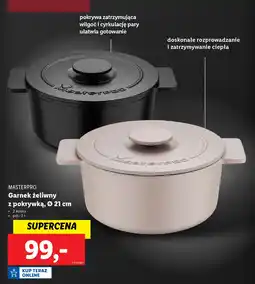 Lidl MASTERPRO Garnek żeliwny z pokrywką oferta