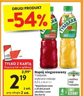 Intermarche Napój wiśnia-jabłko Tymbark 1936 oferta