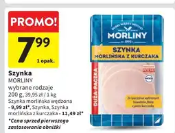 Intermarche Szynka morlińska ciemnowędzona Morliny oferta