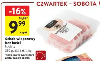 Intermarche Schab wieprzowy plastry Haga oferta