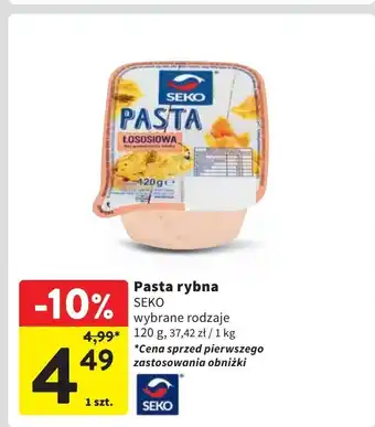 Intermarche Pasta łososiowa Seko oferta